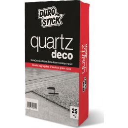 Durostick Quartz Deco Χαλαζιακά Αδρανή Κοκκομετρίας Από 1-2mm Εκβολή Ποταμού 20kg