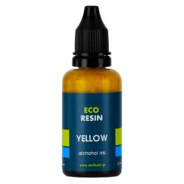 Eco Resin Golden Yellow Χρωστική Για Υγρό Γυαλί Οινοπνεύματος 20ml