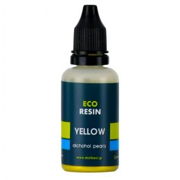 Eco Resin Yellow Χρωστική Για Υγρό Γυαλί Πέρλα Οινοπνεύματος 25ml