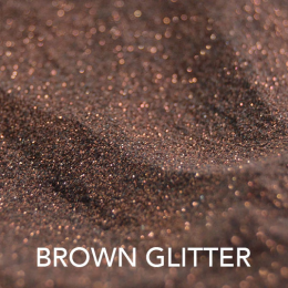Diamond Coat Μεταλλική Χρωστική Σε Πούδρα Brown Glitter 25gr